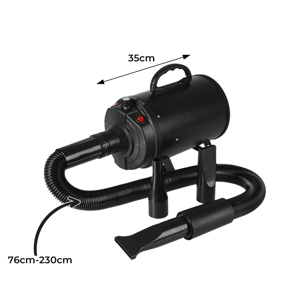 Pet Grooming Hair Dryer 2800W - Low Noise Dog & Cat Blower - House Of Pets Delight (HOPD)