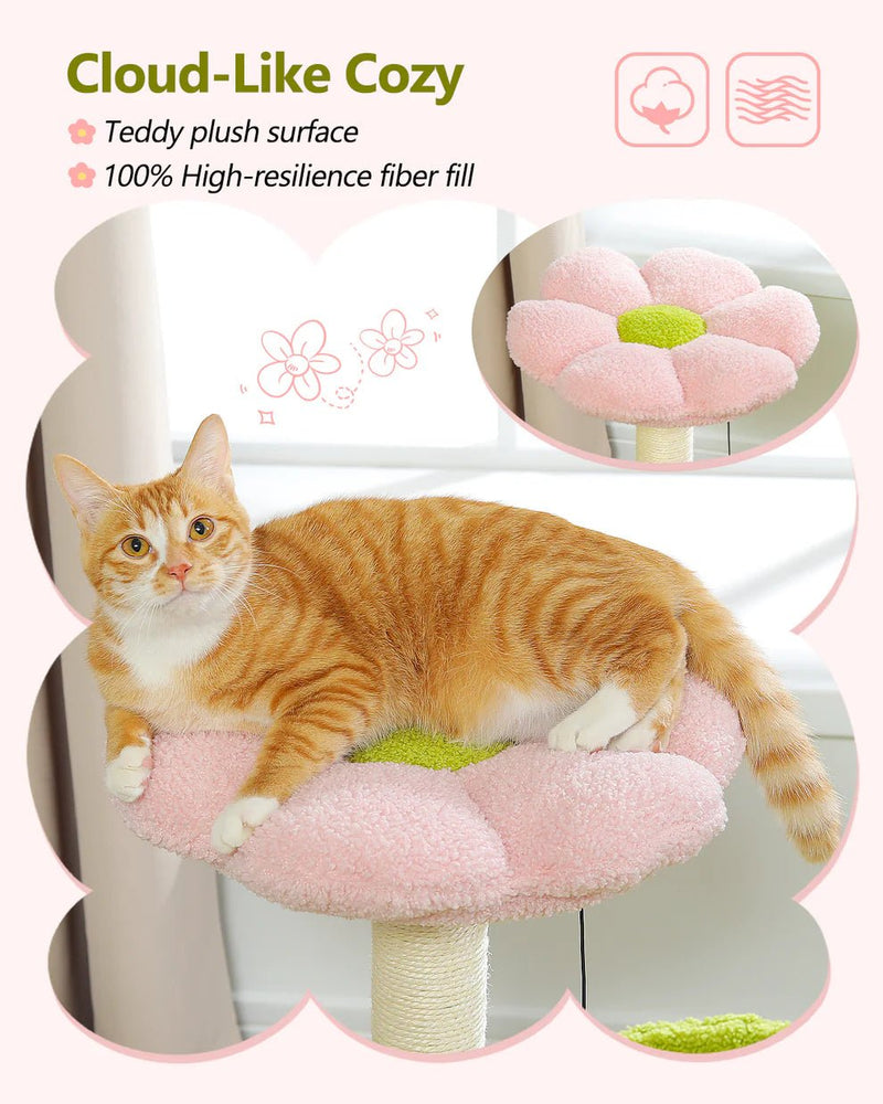 Pink Bubblegum Cat Hammock Bed - House Of Pets Delight (HOPD)