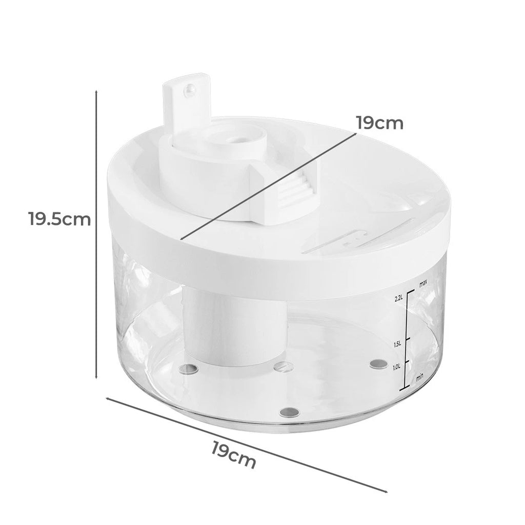 Automatic Sensor Pet Water Fountain 2.2L