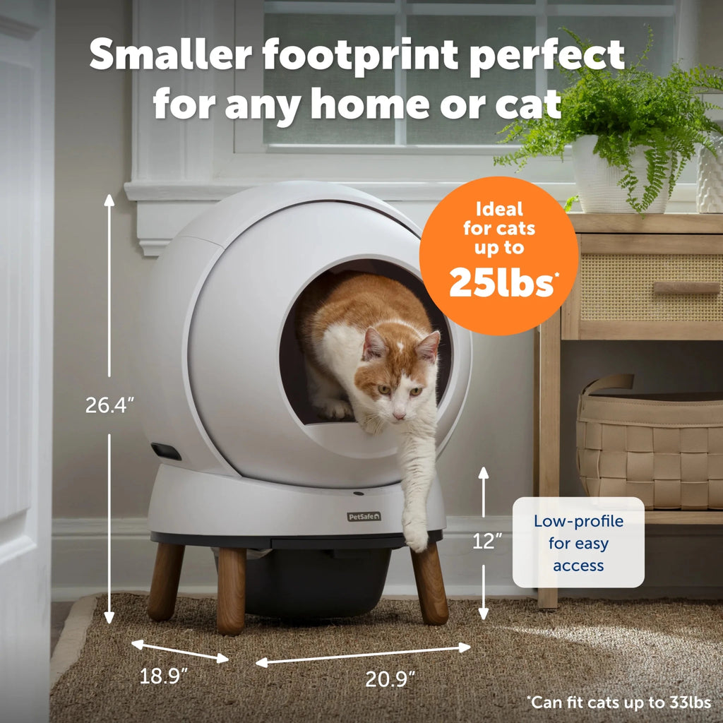 ScoopFree SmartSpin Self - Cleaning Litter Box - White - House Of Pets Delight (HOPD)