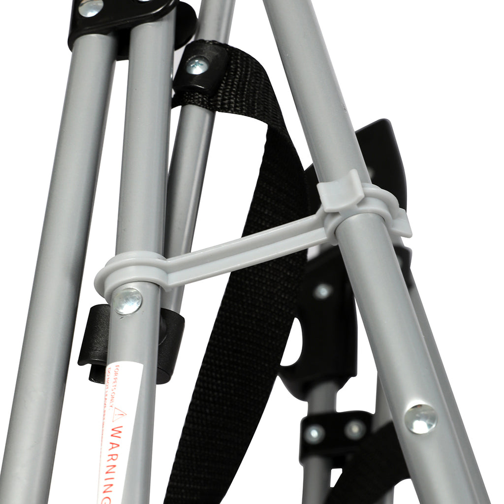 Haustierbuggy Travel 4 Räder Schwarz