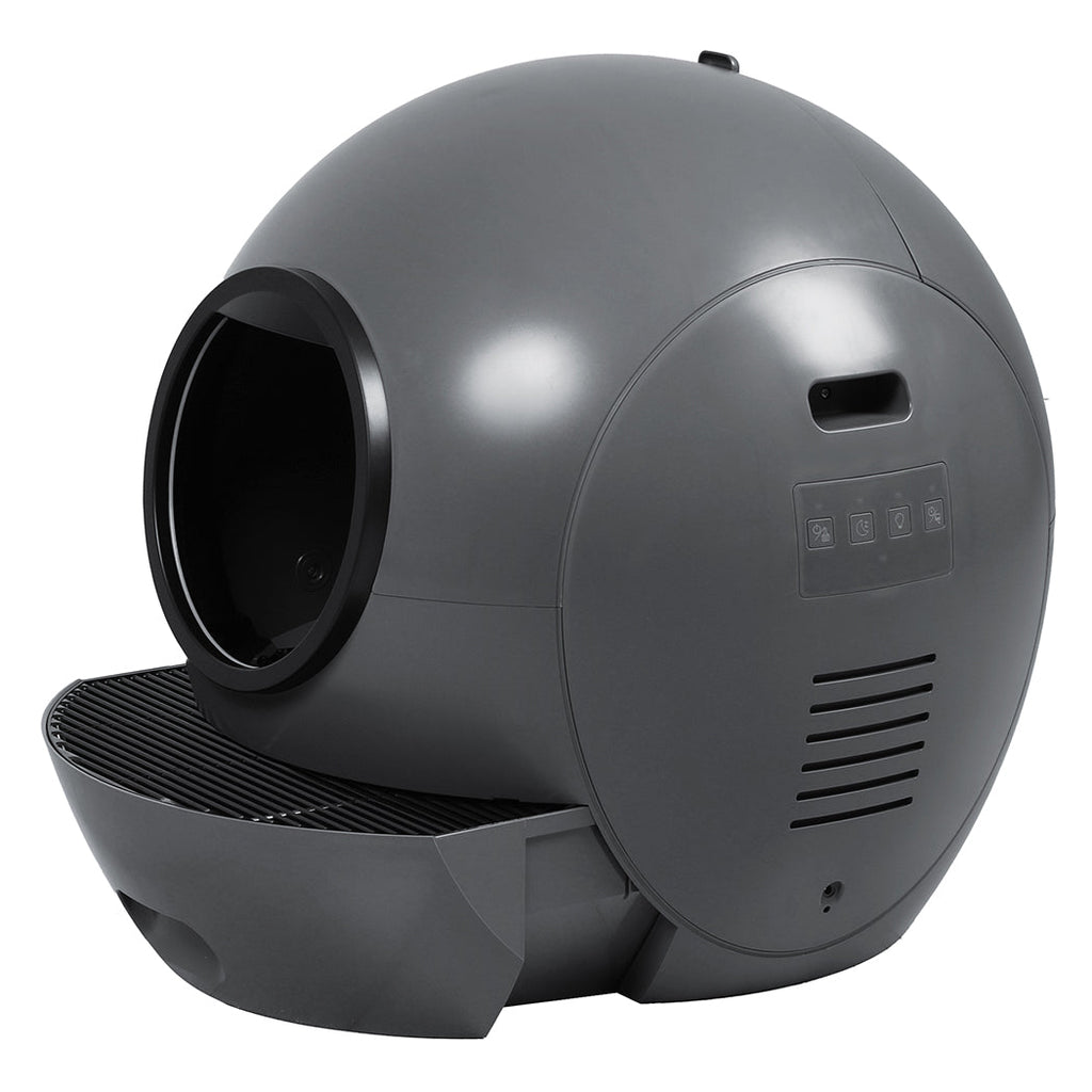 Smart Cat Litter Box Self - Cleaning Enclosed - Black - House Of Pets Delight (HOPD)