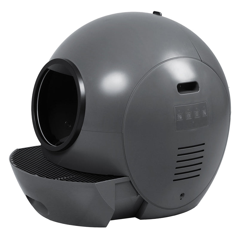 Smart Cat Litter Box Self - Cleaning Enclosed - Black - House Of Pets Delight (HOPD)