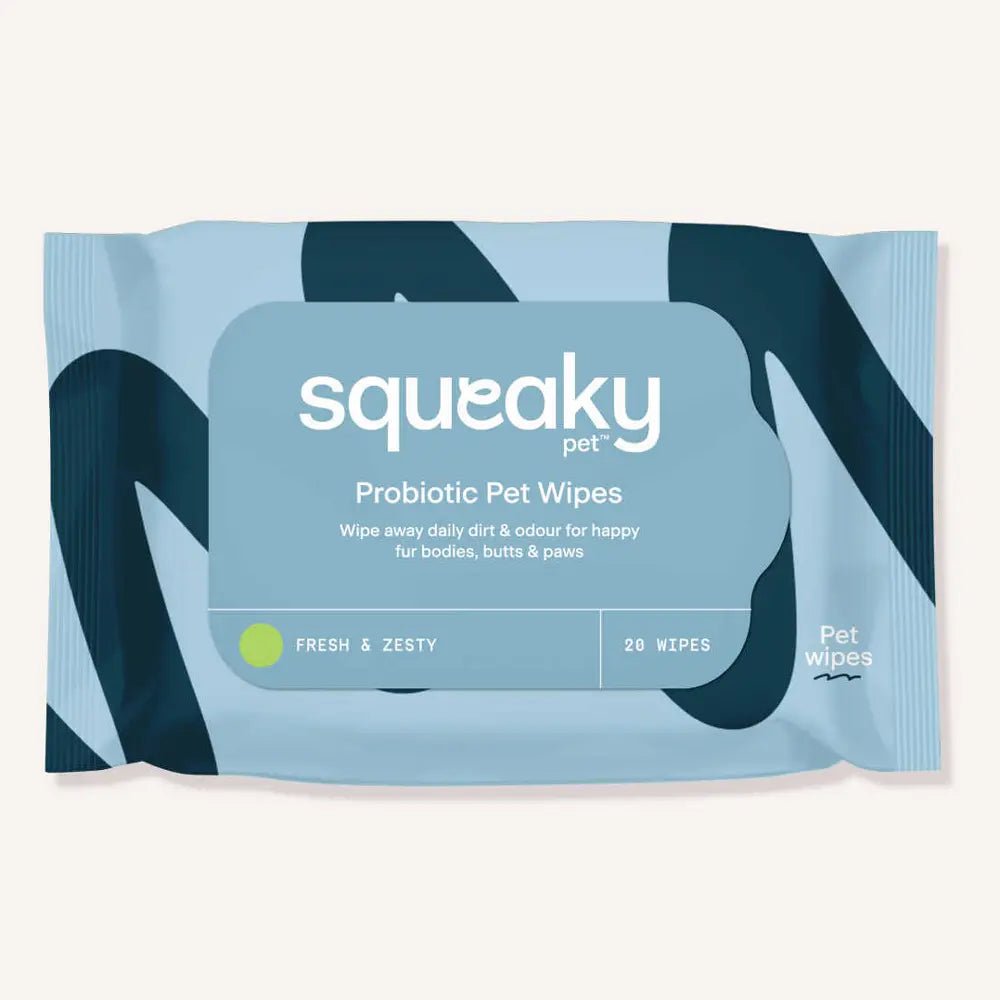 Squeaky – Probiotic Pet Wipes – Scented - House Of Pets Delight (HOPD)