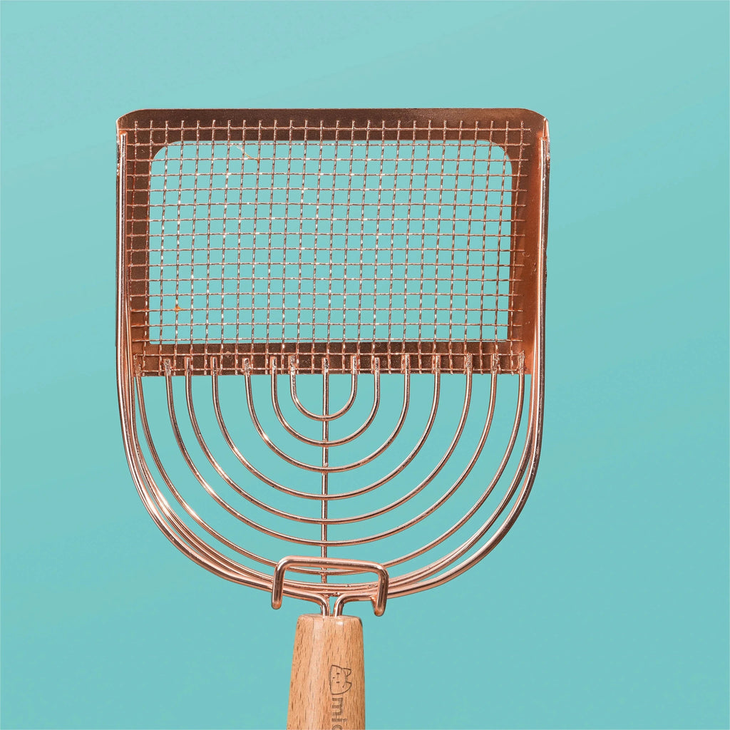 Stainless Steel Clay Cat Litter Scoop - House Of Pets Delight (HOPD)
