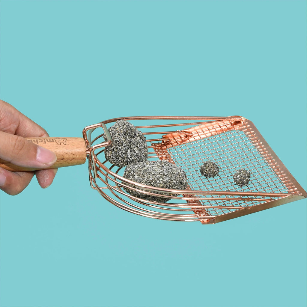 Stainless Steel Clay Cat Litter Scoop - House Of Pets Delight (HOPD)