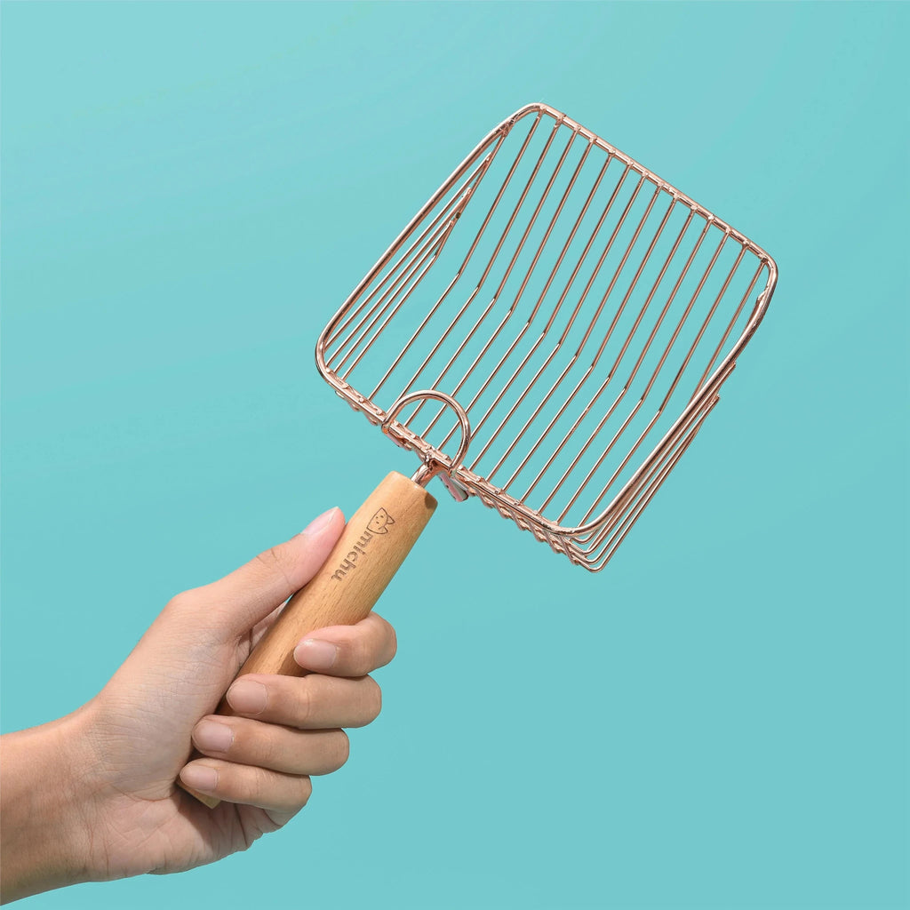 Stainless Steel Tofu Cat Litter Scoop - House Of Pets Delight (HOPD)