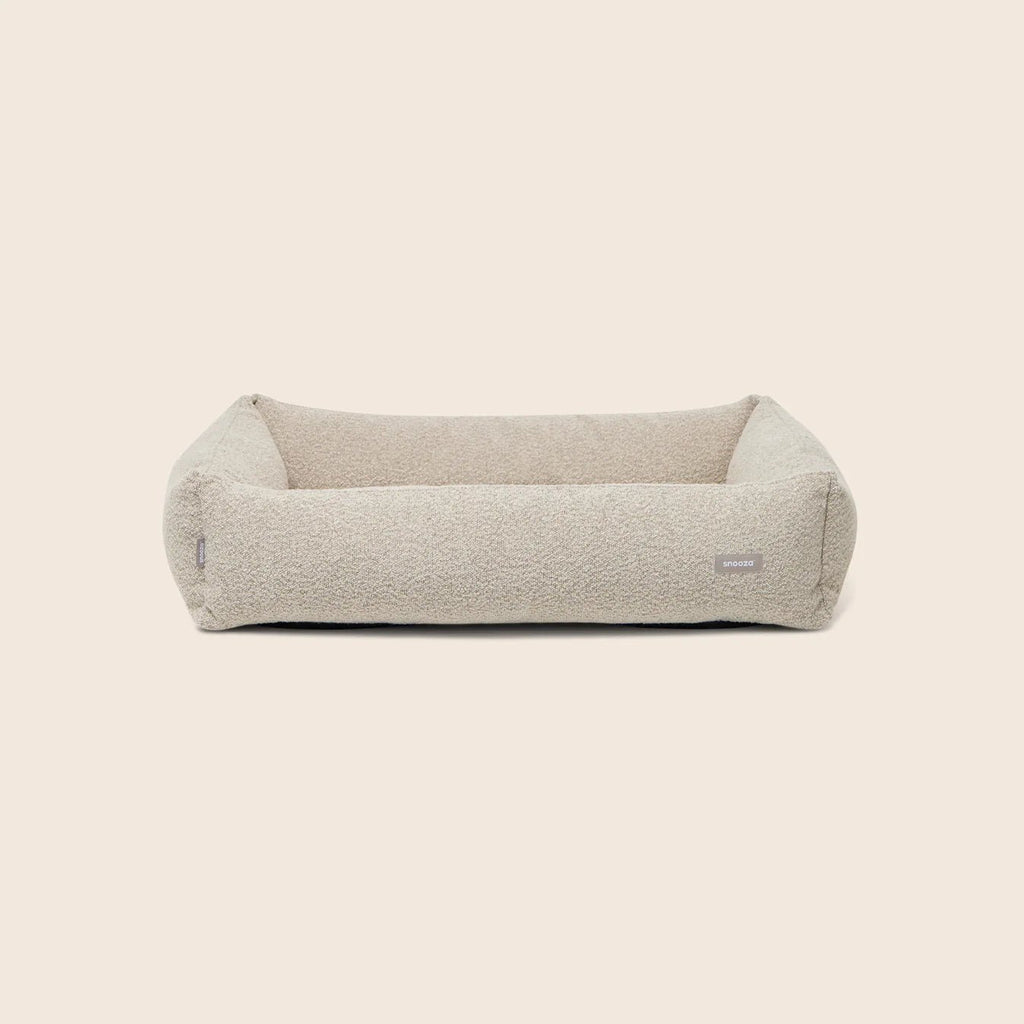 The Boucle Nest Dog Bed - Oat - House Of Pets Delight (HOPD)