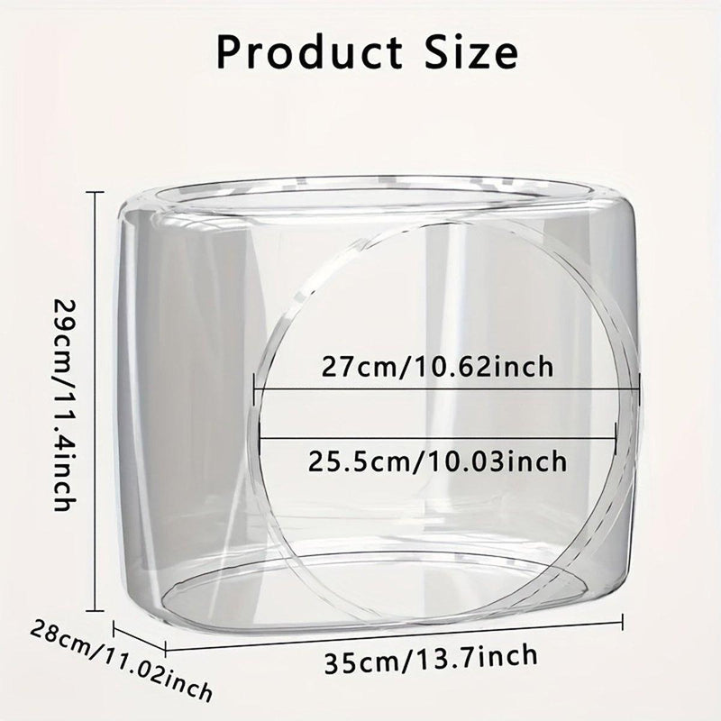 Transparent Capsule Enclosed Cat Bed - House Of Pets Delight (HOPD)