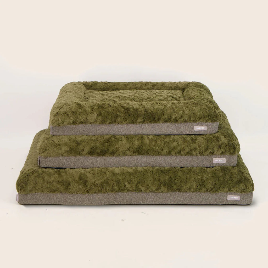 Ultra Comfort Ortho Lounge Dog Bed - Leaf - House Of Pets Delight (HOPD)