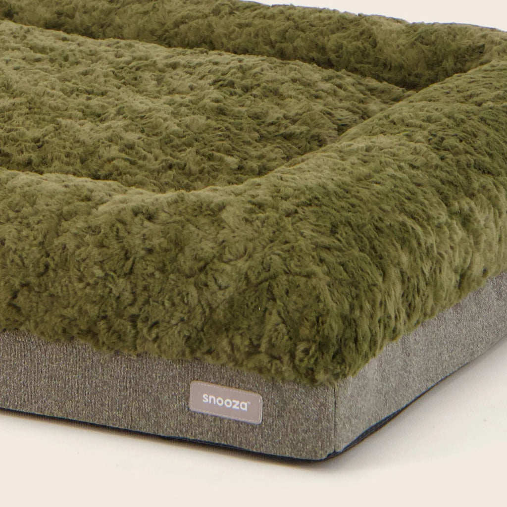 Ultra Comfort Ortho Lounge Dog Bed - Leaf - House Of Pets Delight (HOPD)