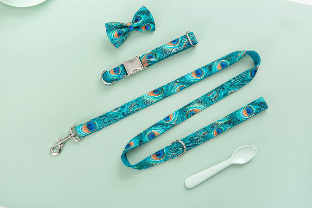 The Peacock Set With Bow-House of Pets Delight
