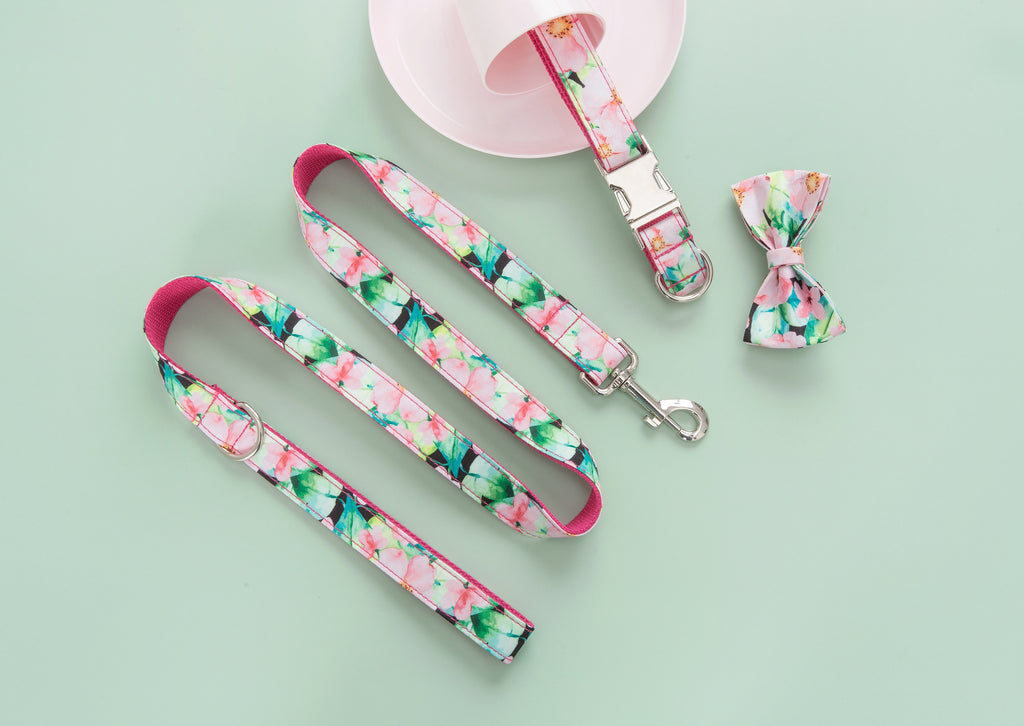 The Floral Set With Bow-House of Pets Delight