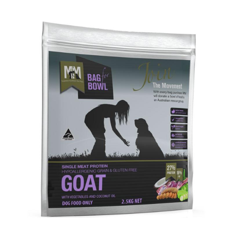 Meals For Mutts (Grain Free) – Single Protein – Goat 2.5kg-Meals For Mutts