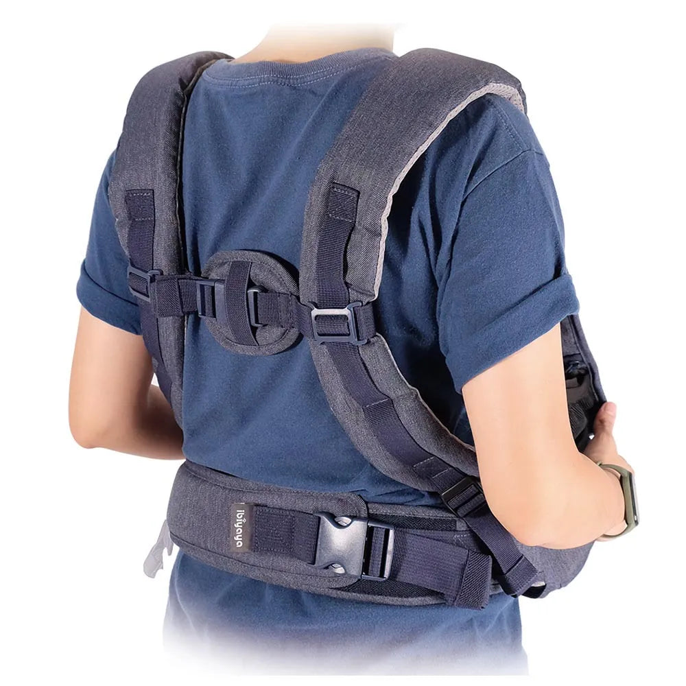 Hug Pack Dog Sling Carrier – Blue Jeans