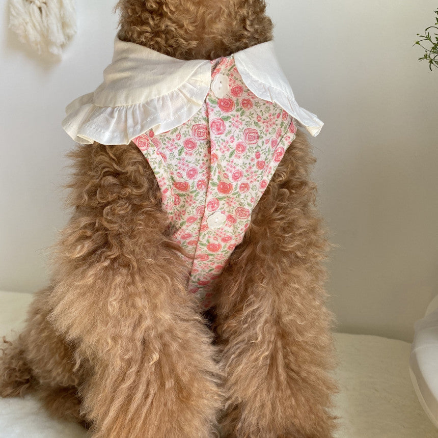 Floral Bohemian Dog Dress-House of Pets Delight