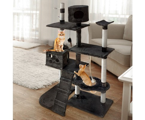 170cm Cat Scratching Post with Feed Tray-House of Pets Delight