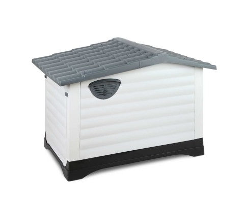 Pet Extra Extra Large Kennel - Grey-House of Pets Delight