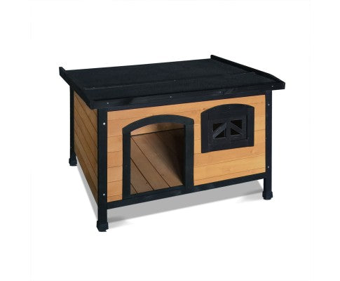 Dog Kennel with Elevated Floor - Large-House of Pets Delight