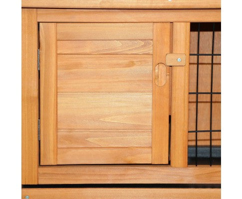 Tall Wooden Pet Coop with Slide out Tray - House of Pets Delight