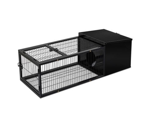 Medium Hutch with Run - House of Pets Delight