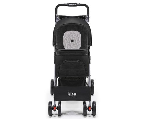 Pet Stroller Foldable Pram 4 Wheels-House of Pets Delight