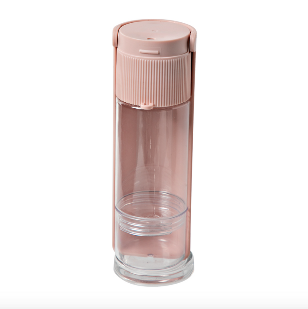 Ribbed Portable Pet Bottle in Emerald
