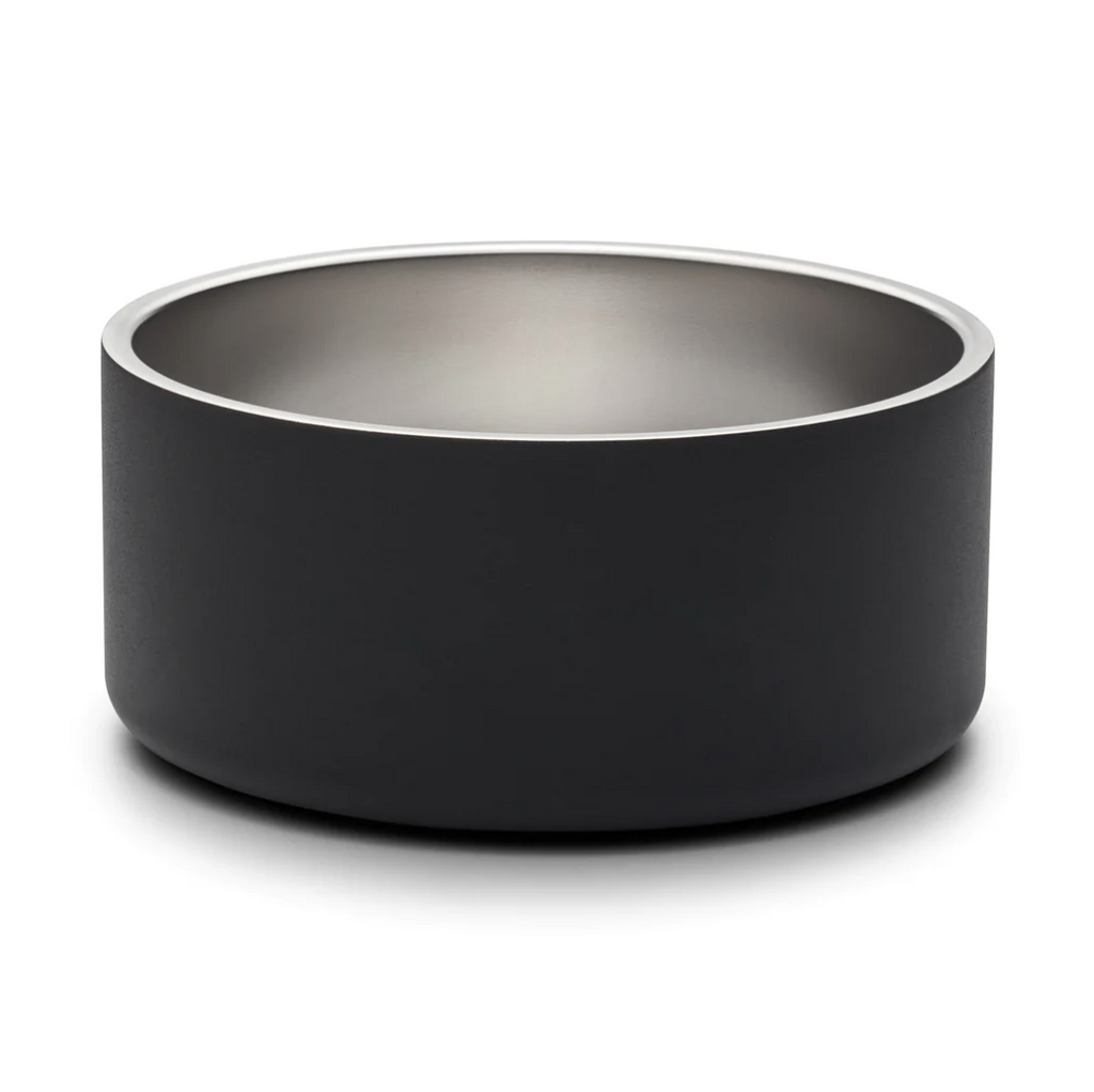 Double Wall Stainless Steel Bowl - Slate Grey