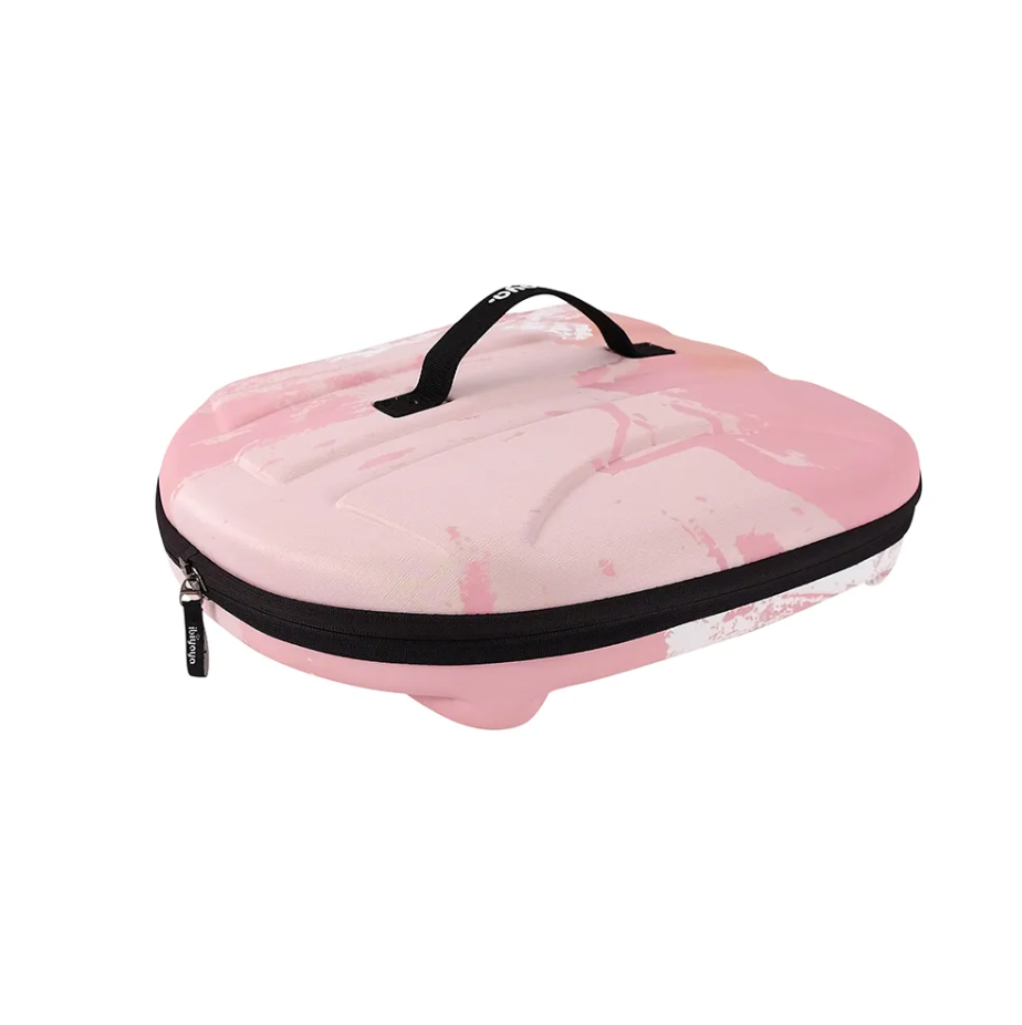 Collapsible Traveling Pet Hand Carrier in Pink Sunset