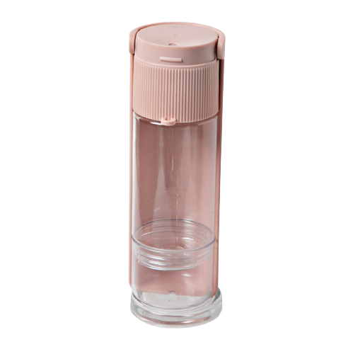 Ribbed Portable Pet Bottle in Pink