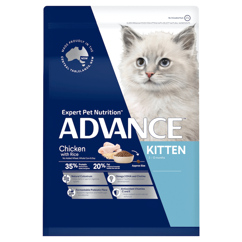 Kitten Dry Cat Food Chicken With Rice