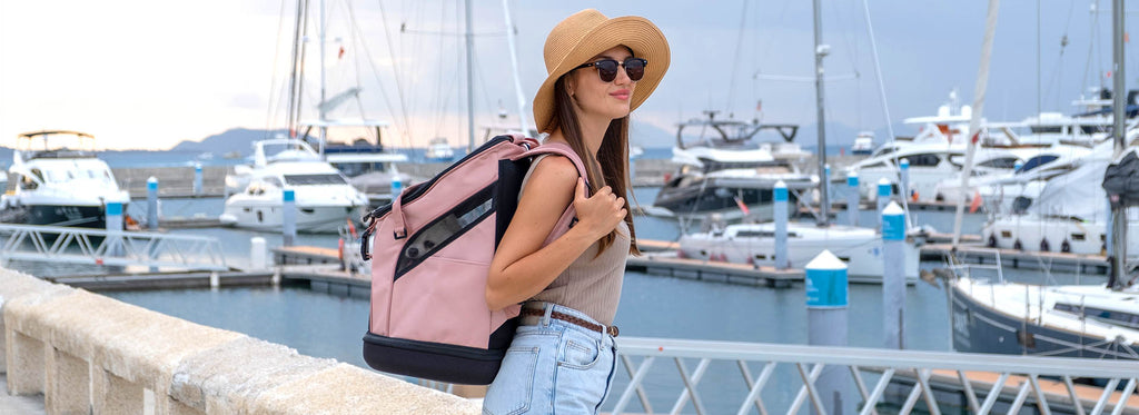 Ultralight Pro Backpack Carrier – Coral Pink-Ibiyaya