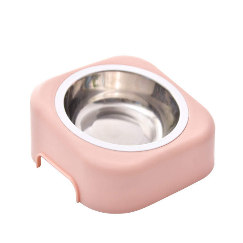 Detachable Pet Bowl in Pastel Pink-House of Pets Delight