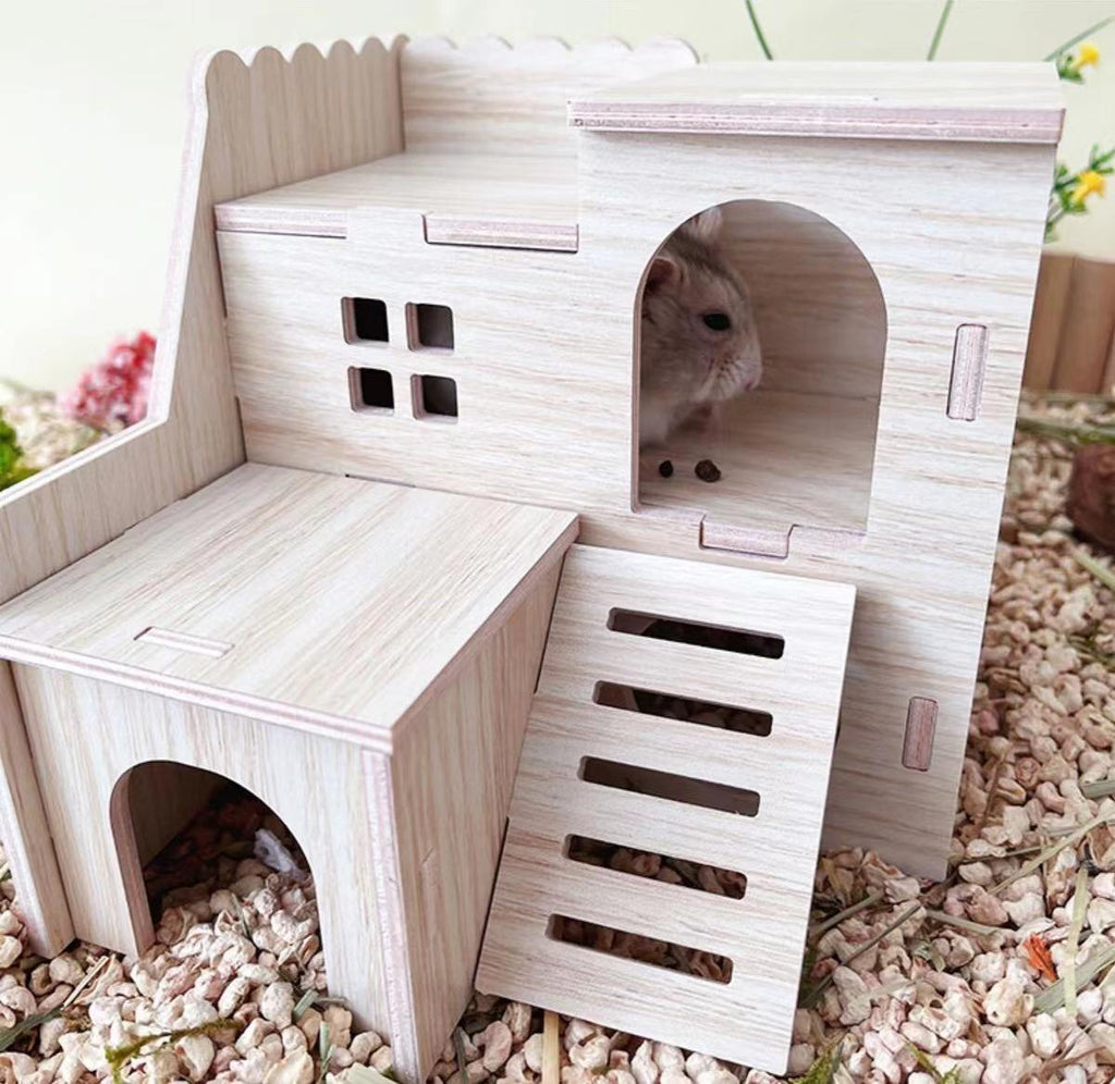 The Playhouse - Wooden Double Storey Rabbit Castle PREORDER