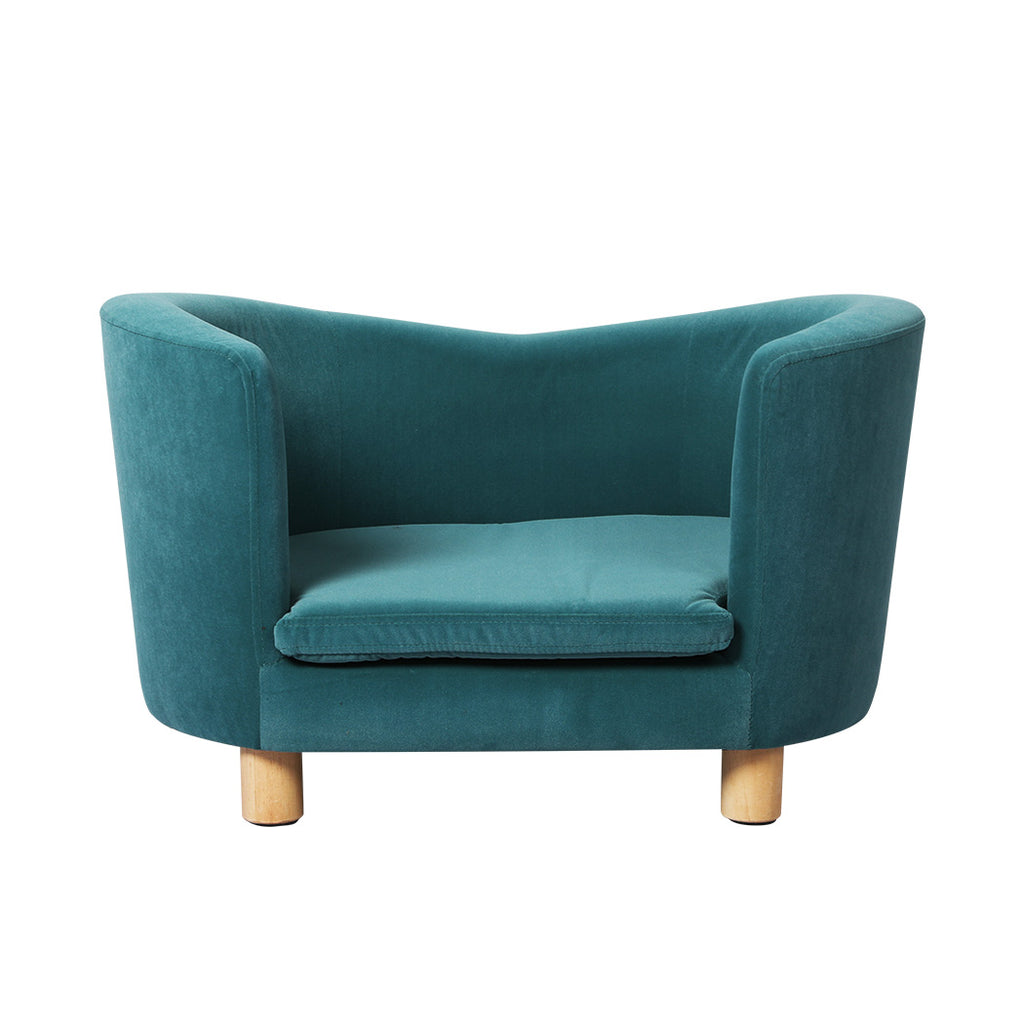 Elevated Dog Lounge in Teal