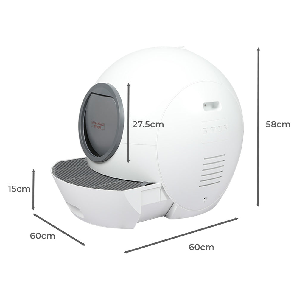 Automatic Smart Self-Cleaning Cat Litter Box With App Remote Control