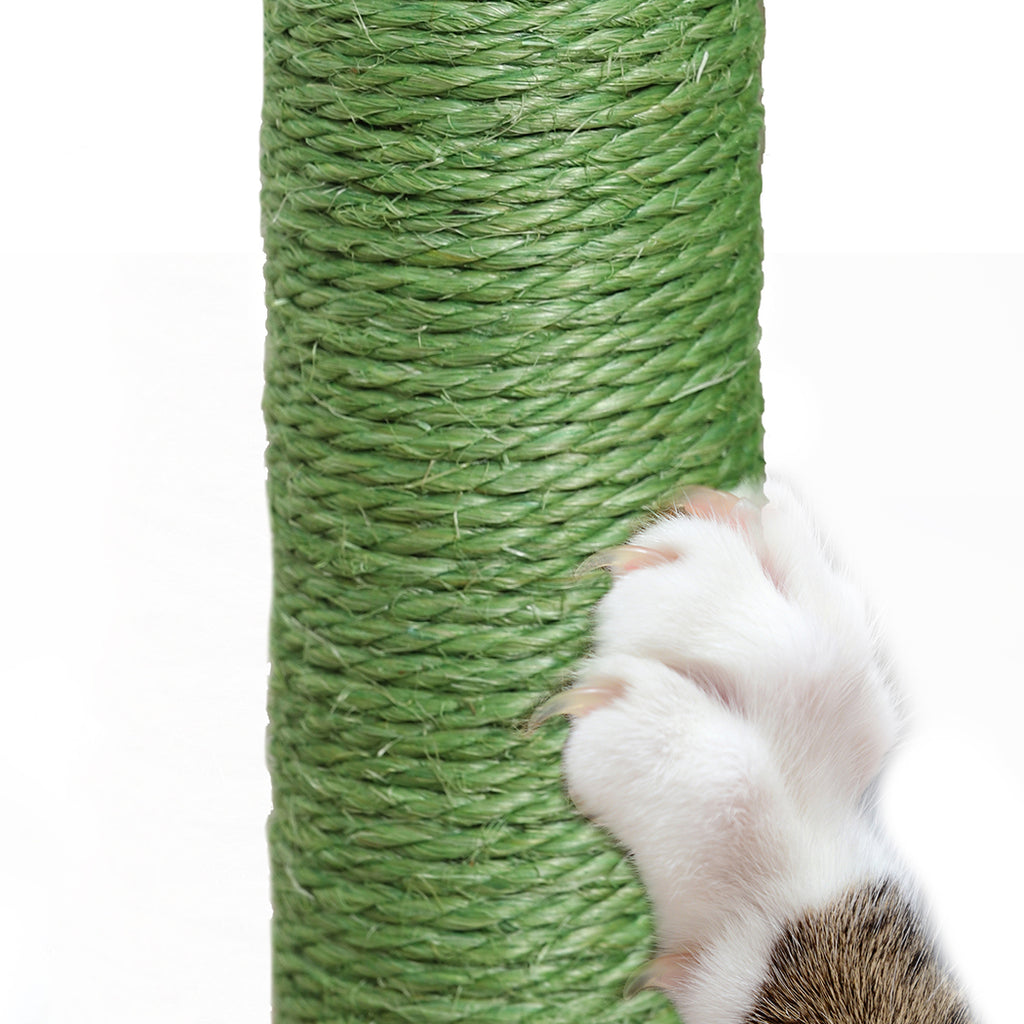 Green Wonderland Cat Tree Scratching Tower Condo-House Of Pets Delight