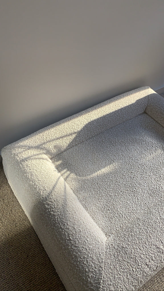 Pre-Order - HOPD Memory Foam Dog Bed in Bouclé