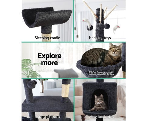 Cat Tree Scratching Post Condo House - House of Pets Delight