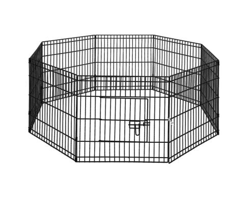 8 Panel Pet Playpen Crate - 24 inch