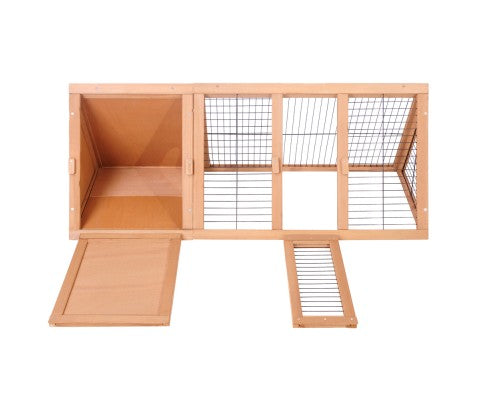 Rabbit & Guinea Pig Triangle Hutch - House of Pets Delight