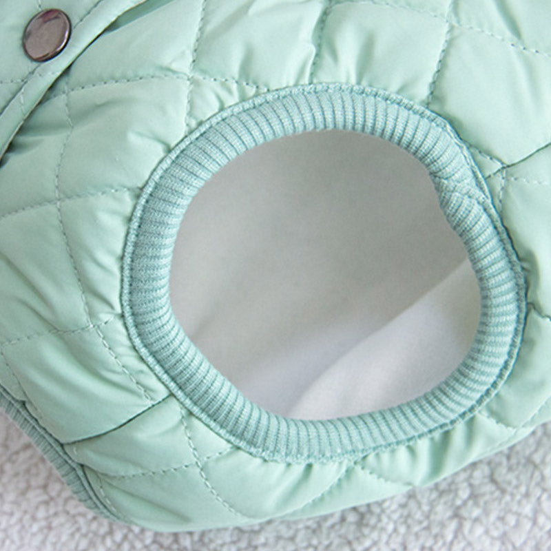 Padded Luxe Dog Vest - Green-House of Pets Delight