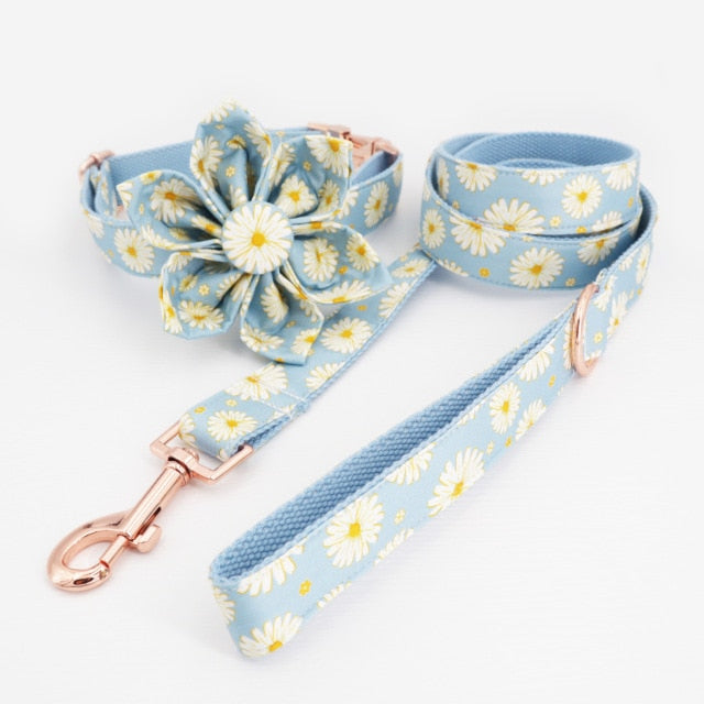 Daisy Flower Collar & Lead Set-House of Pets Delight