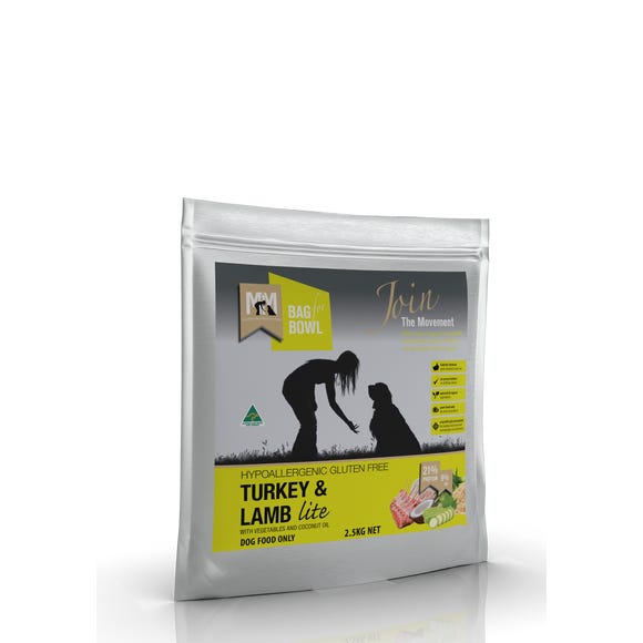 Meals For Mutts – LITE – Turkey & Lamb 2.5kg-Meals For Mutts